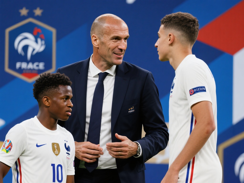 齐达内联手法国足协,拟在26年世界杯后接棒德尚 齐达内的加入被认为是法国足协未雨绸缪的战