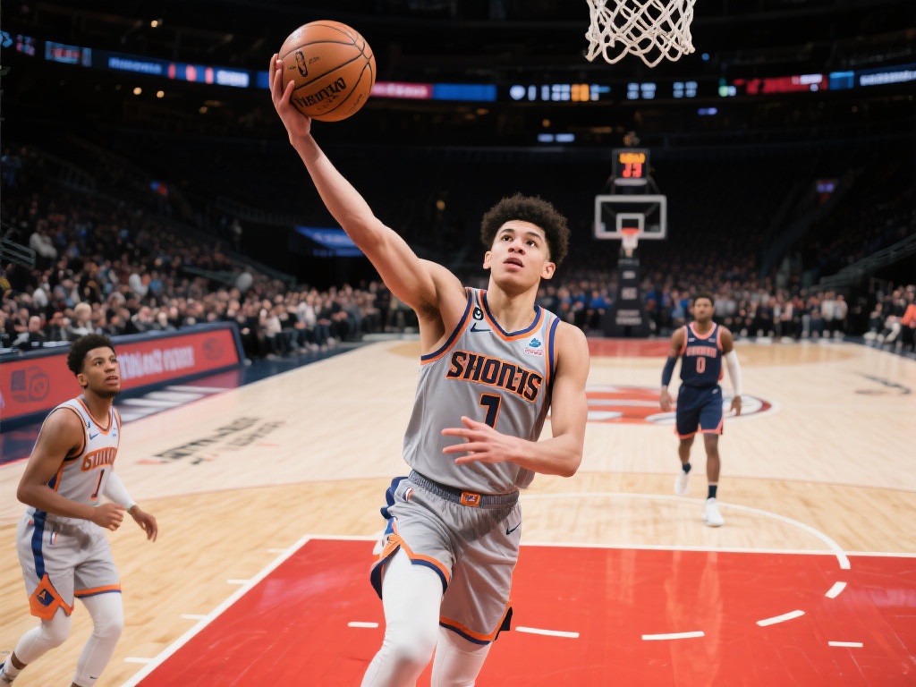 在昨晚的激烈比赛中，一位年轻球员的表现无